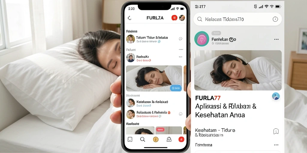 Antarmuka FURLA77 yang ramah pengguna untuk Tidur & Relaksasi.