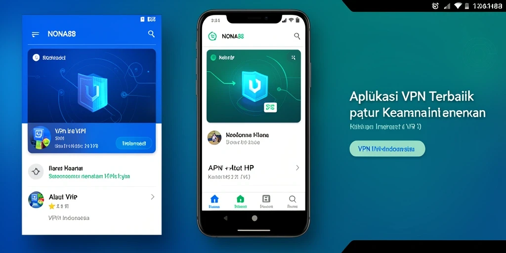 Tampilan antarmuka aplikasi NONA88 yang sederhana dan fungsional.
