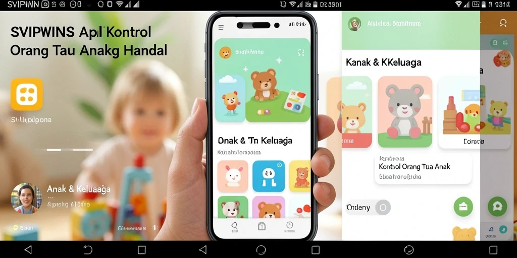 Antarmuka SVIPWINS menampilkan fitur kontrol orang tua dengan jelas dan informatif.