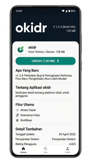 Unduh APK okidr Untuk Pengguna Android di Indonesia