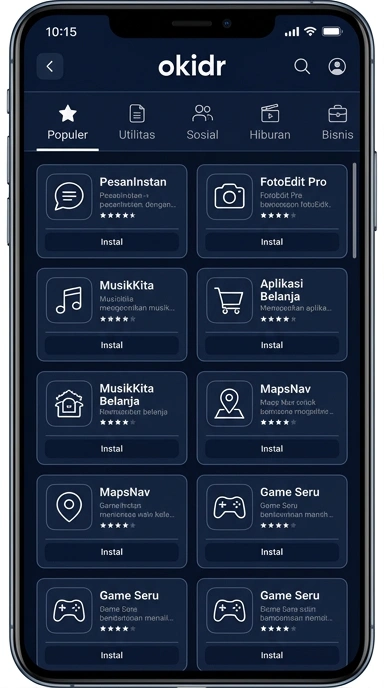 okidr - Indeks Aplikasi Populer & Kanal Uji Terpercaya